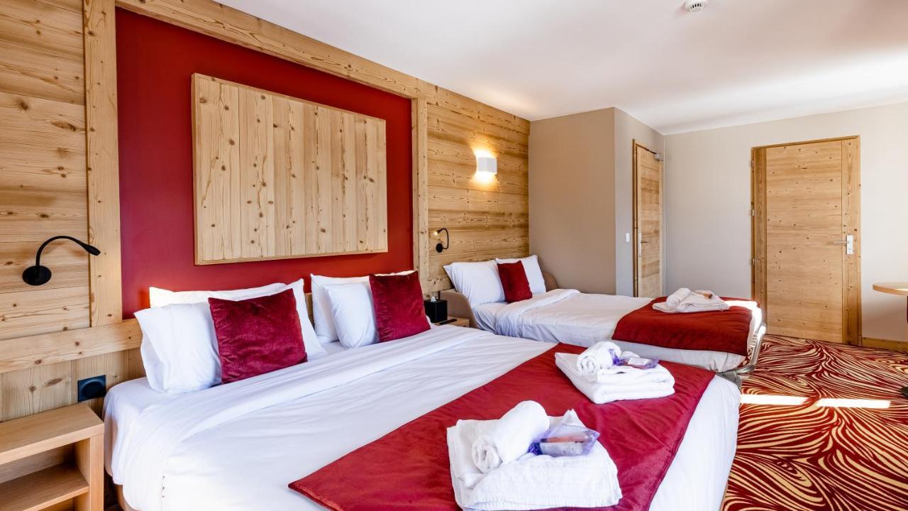 Madame Vacances Hotel Les Cimes Vaujany Exterior foto